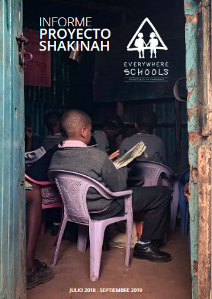 WE PRESENT REPORT OF THE PROJECT AT “SHAKINAH” SCHOOL
